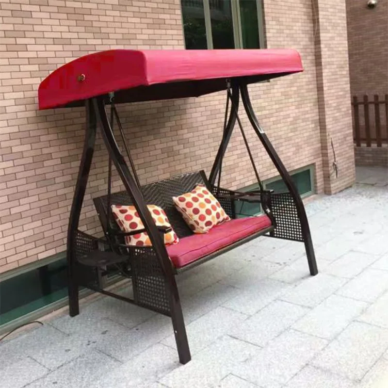 Outdoor Swing Chair Aluminum Structure Waterproof Hanging Seat Patio Garden Furniture Backyard Porch Relaxing Hammock Chair