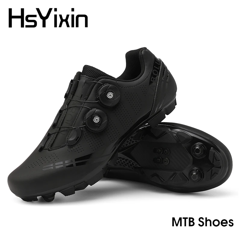Sapatilhas de Ciclismo Hsyixin MTB para Homens e Mulheres