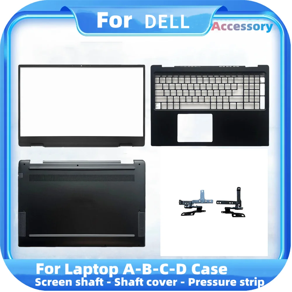 

New LCD Back Cover For Dell Vostro 5590 V5590 Front Bezel Hinges Palmrest Bottom Case 0W24PR 0XNR1R 0YX49D Housing Case