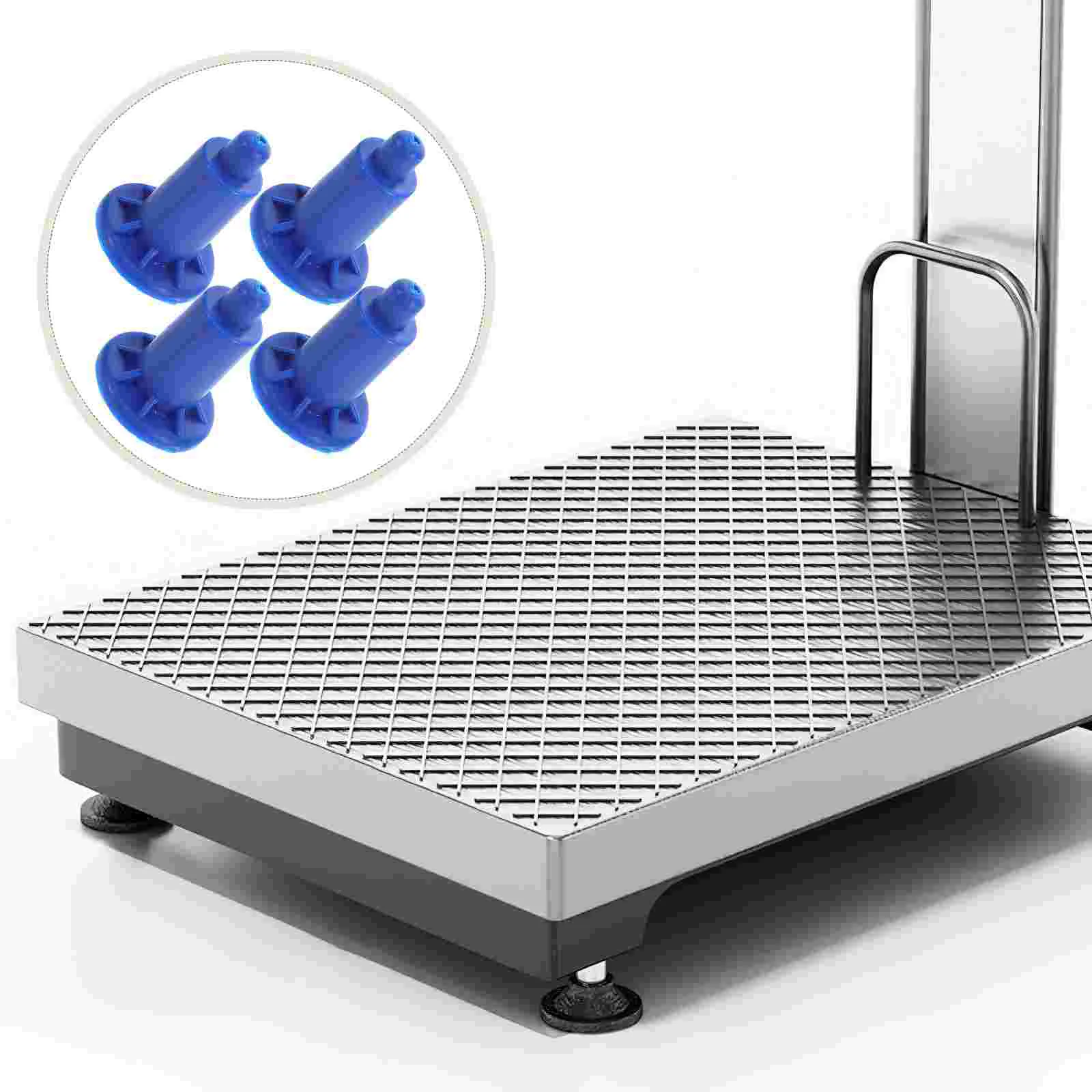 Electronic Weighing Feet Electric Scale Pan Foot Bracket Universal Blue Plastic