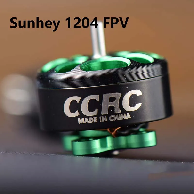 CCRC Small 1204 Brushless Motor for FPV Racing, 1.6-inch, 2-inch, and 3-inch Indoor FPV Drones