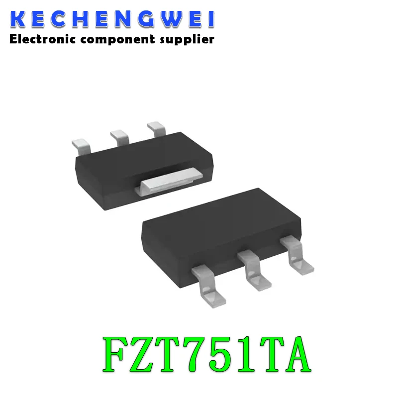 10pcs FZT751TA SOT-223 FZT751 SOT223 FZT 751 SOT