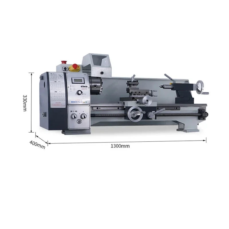 New  Micro-meter Metal Woodworking Small Machine Tool 220v Home Lathe Woodworking Function