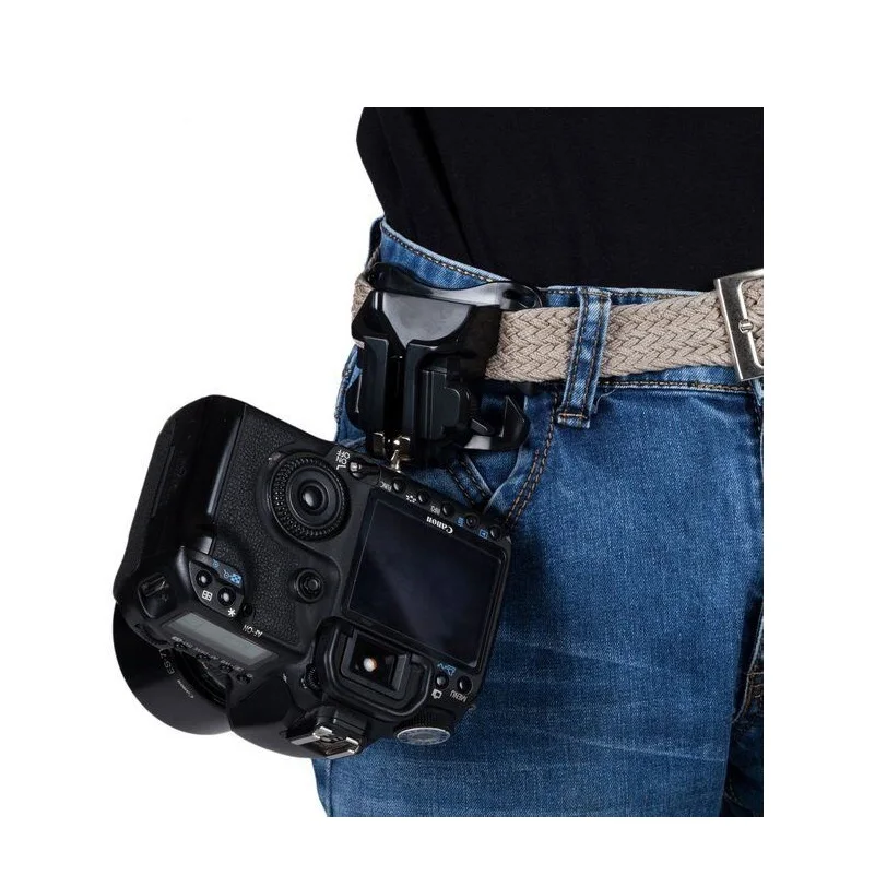 Meking Fast Loading Camera Photo Holster Waist Belt Buckle Button Straps Accessories For DSLR Camera Hanging Fast Shooter