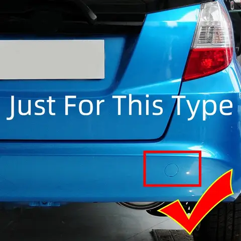 Bildelar Främre Bakre Stötfångare Bogserkrok Ögla Skyddskåpa För Honda Fit / Jazz GE 2009 2010 2011 71104TF0000 71504TF0000 10 best sales Honda Jazz GE8 - №10