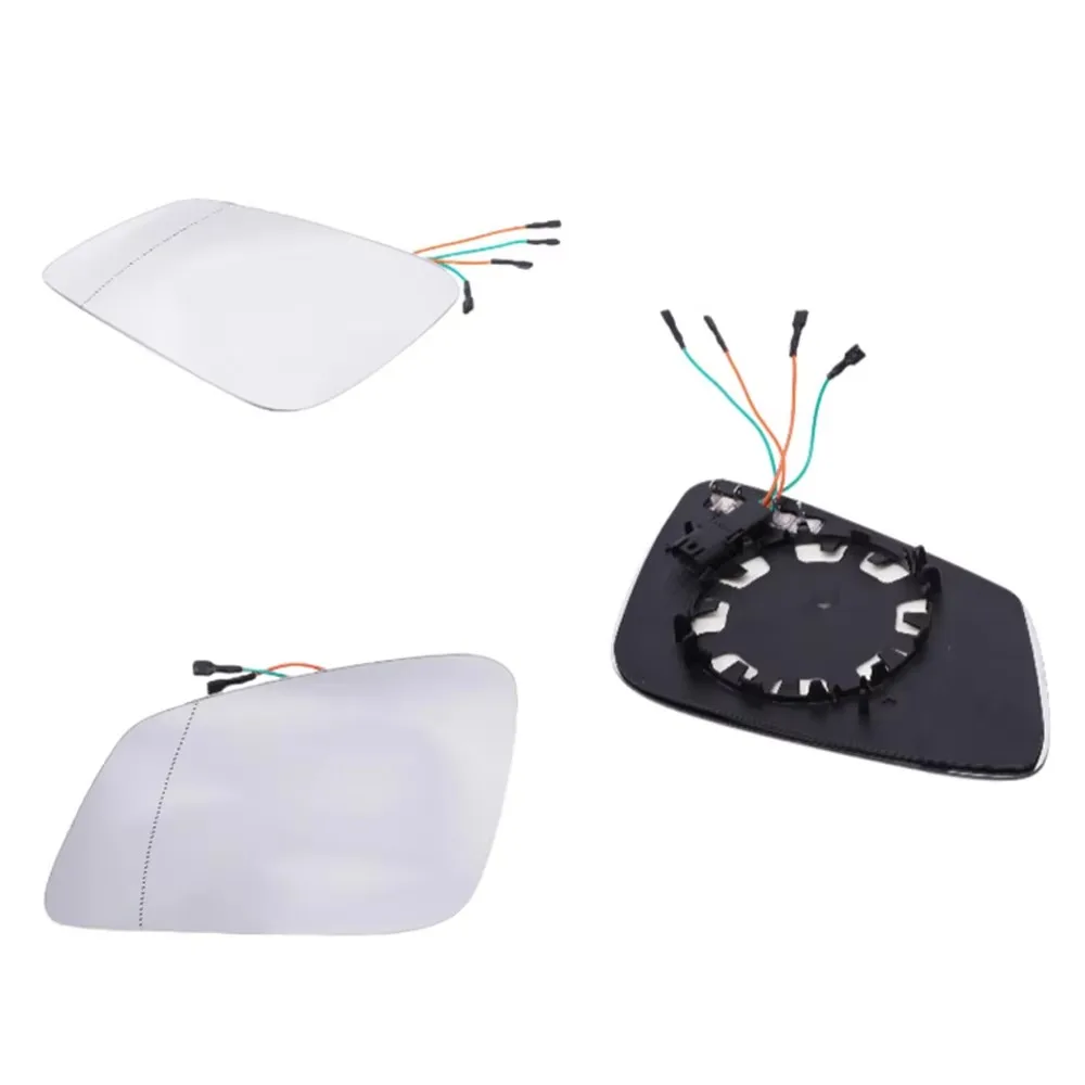 Car wide angle heated mirror glass for BMW F01 F02 F03 F04 F06 F10 F11 F12 F13 F18 F20 21 22 30 31 32 33 34 51167186587 New