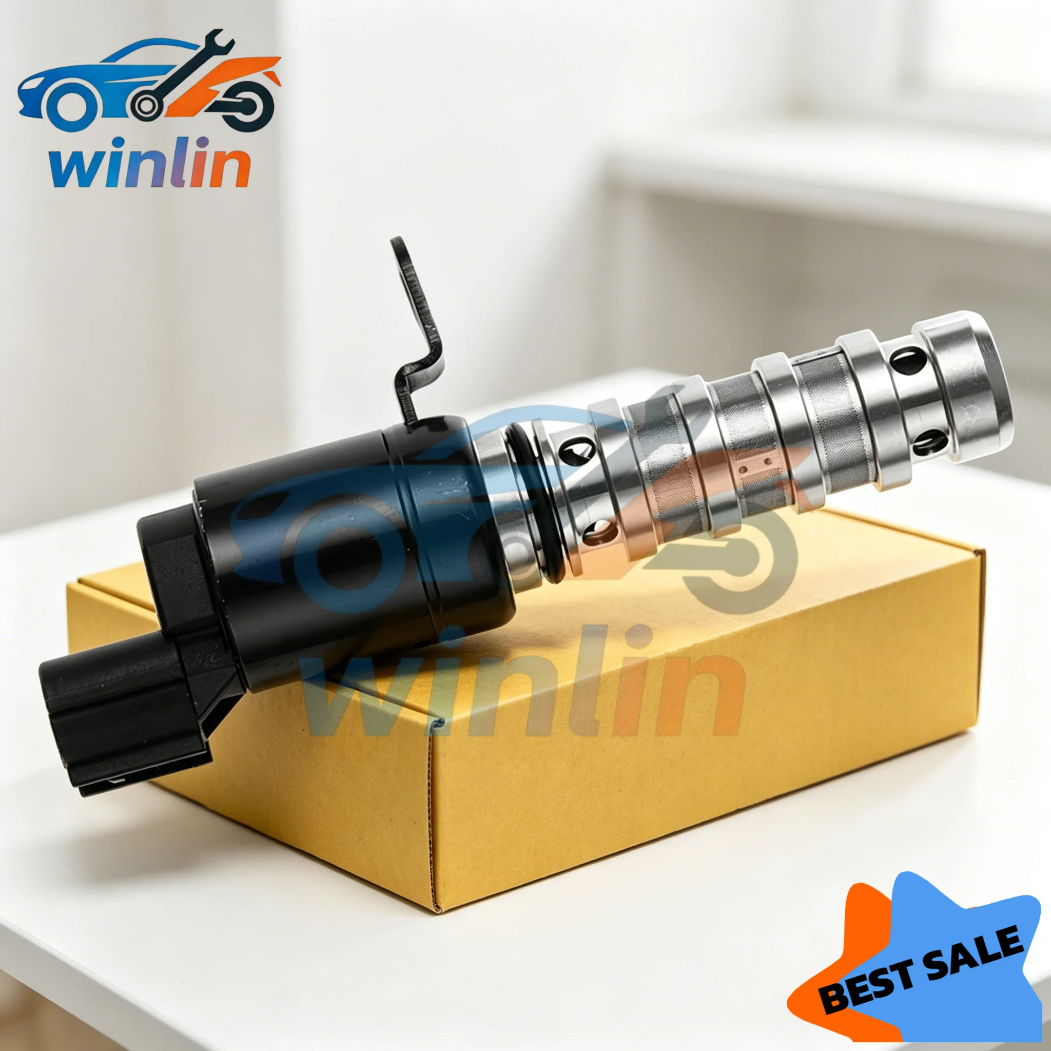 OEM 24375-03010 Engine Variable Valve Timing VVT Solenoid For Hyundai i10 i20 Kia Rio Picanto 2437503010