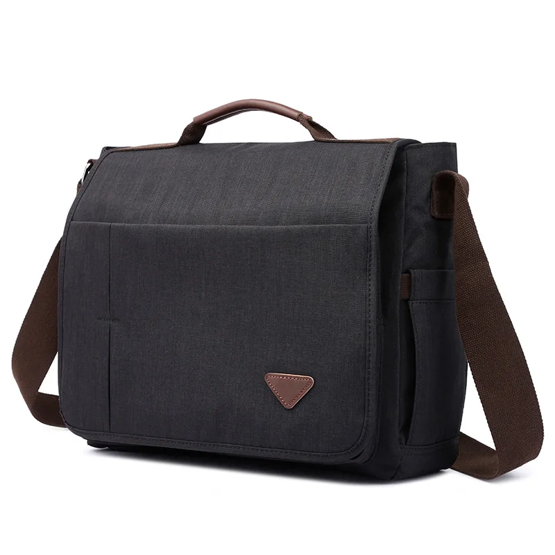 Ideal for Daily Commute Photography New Men's Shoulder Bag Anti Splash Fashion Crossbody Bag Casual Briefcase Business