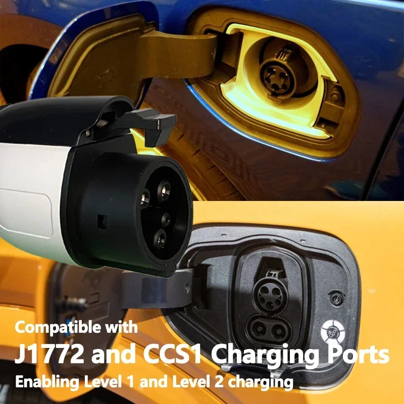 FITMPH J1772 EV Charging Replacement Plug, Connect to EV Charging Ports, Level1 and Level2 Charging Cable Nozzle Type1 Connector