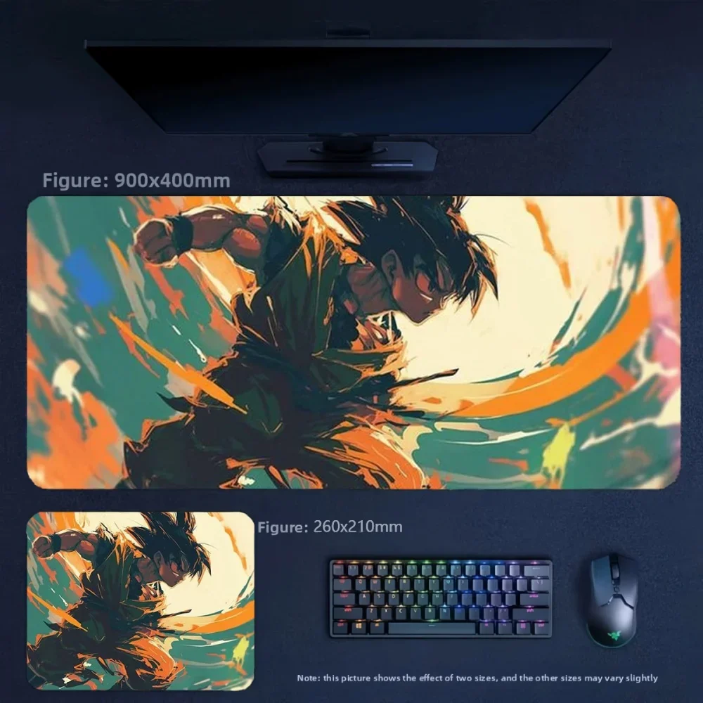 Cartoon Animation Dragon Ball Two-dimensional High-quality Leather Mouse Pad Table Mat Non-slip Dirt-resistant Leather Mouse Pad