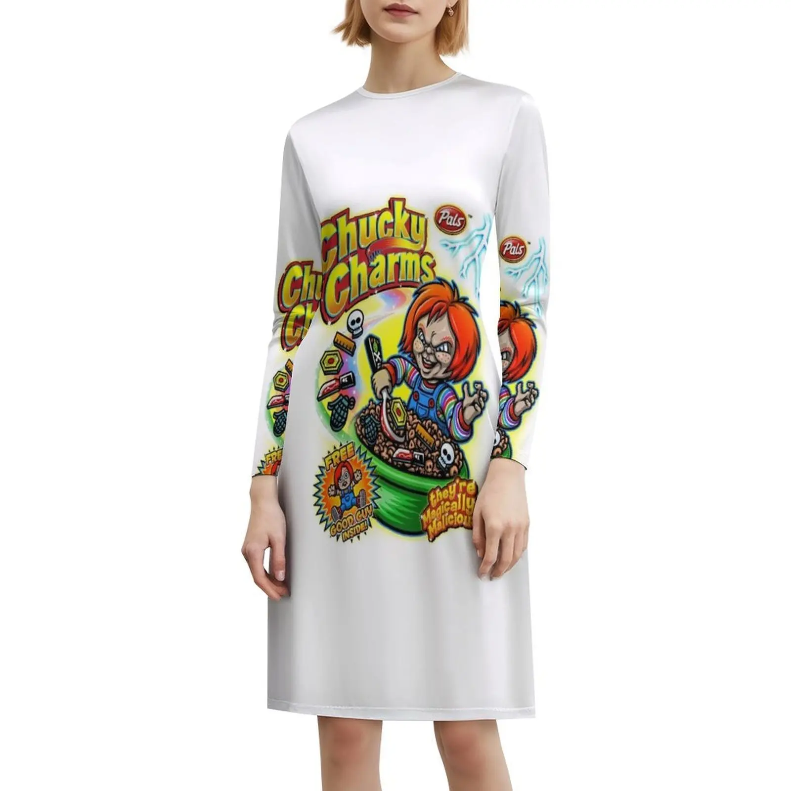 Chucky Charms – affiche magique malieuse, robe Boho Chic, élégante, mode plage, robe de fête de mariage, jeu pour enfants, Chucky Good Guys