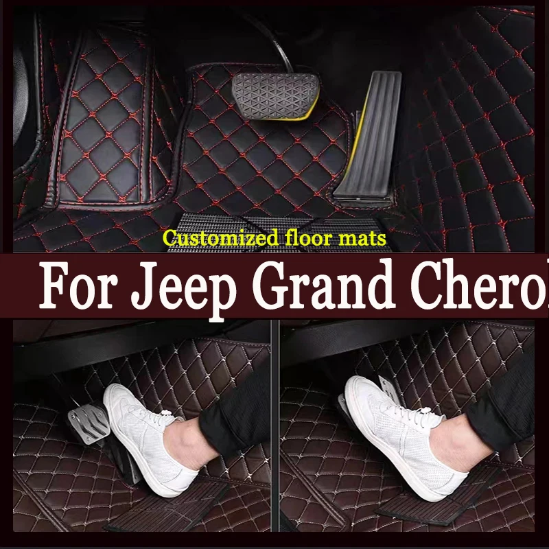 

Автомобильные коврики для Jeep Grand Cherokee WK2 2021 2020 2019 2018 2017 2016 2015 2014 2013 2012 Авто внутренние ковры Чехлы на заказ