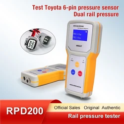 RPD200 Handheld Diesel Common Rail Pressure Diagnostic Tester for Bosch Delphi Denso Toyota 6-pin Pressure Sensor