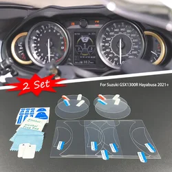Motorcycle Accessories For 2021 2022 2023 Suzuki GSX1300R Hayabusa 1300 Cluster Meter Film Dashboard Cover Screen Protector