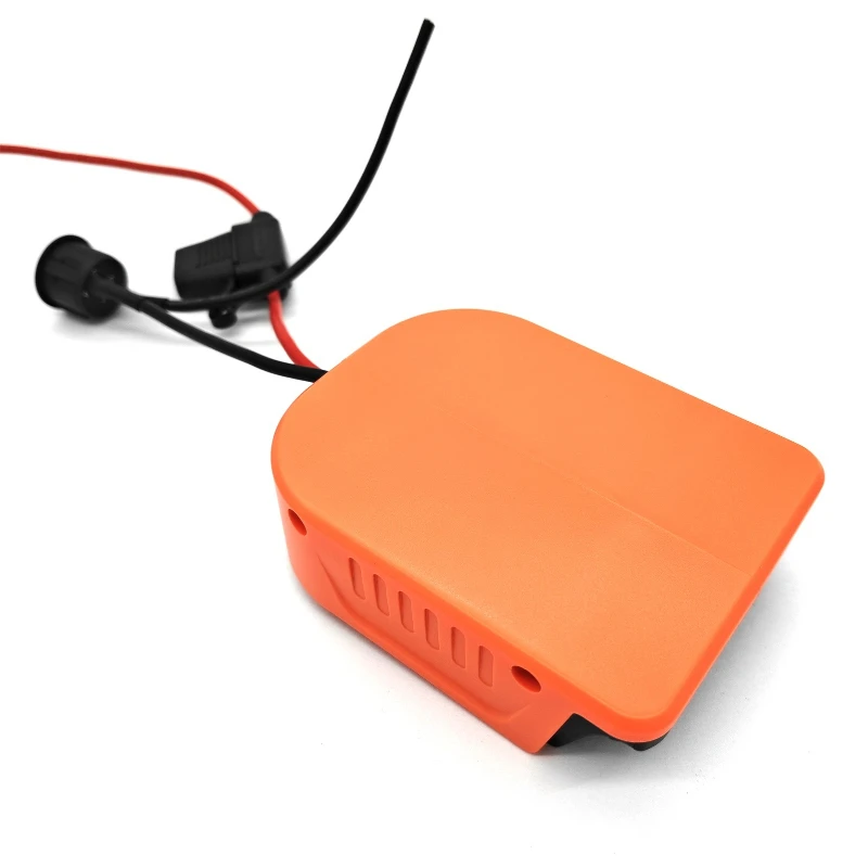 Portable Power Wheel Adapter for DIY Remote-controlled Toy Cars with Fuse and 14 AWG Wire for Black&Decker 20V Lithium Batteries