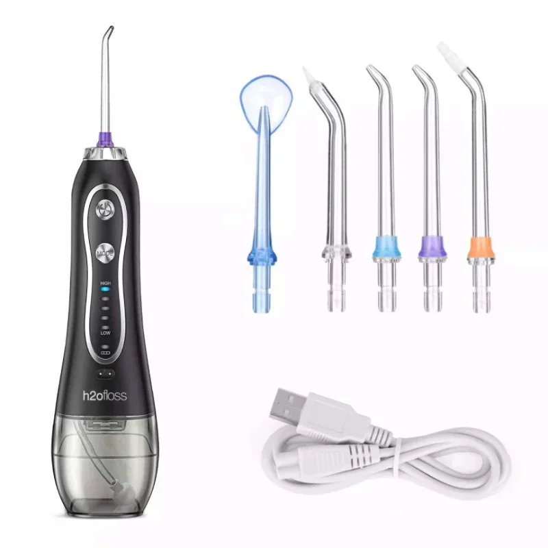 H2ofloss Water Flosser Professional Cordless  Oral Irrigator with Waterproof Design and 5 Modes