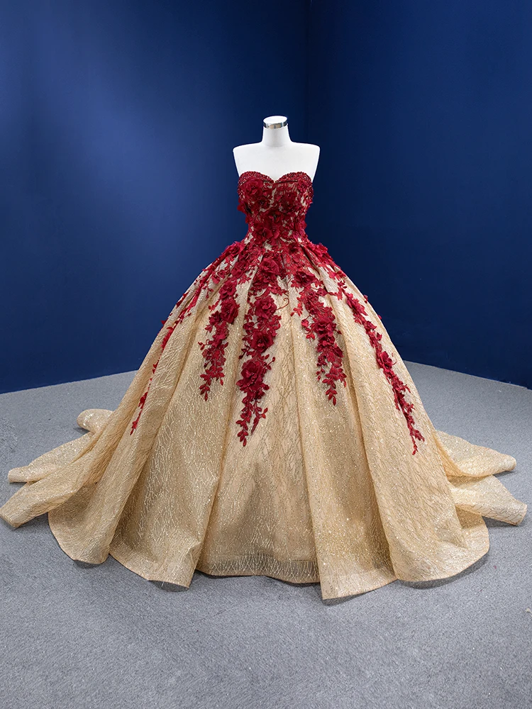 Vestidos de quinceañera color champán burdeos, vestido de baile, escote Corazón, apliques de perlas, dulce mexicano, 16 vestidos, 15 años