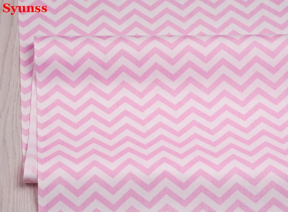 Fairy Wave Print Cotton Fabric for Child Clothing, Quilting Textile, DIY Sewing, Quilting Sheets, Thin Material