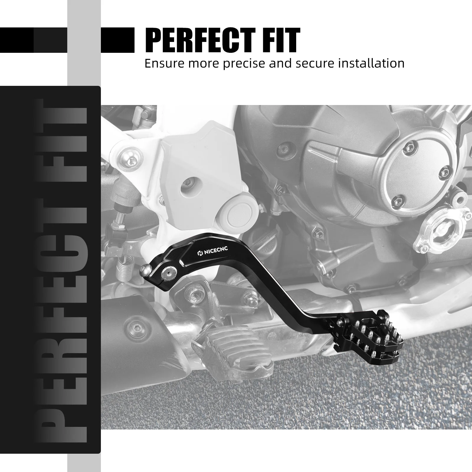 Für Honda CRF1100L Africa Twin Adventure Sports 2020-2026 Schalthebel Hinterradbremshebel CRF1100L Africa Twin CRF1000L ADV – Detail 8