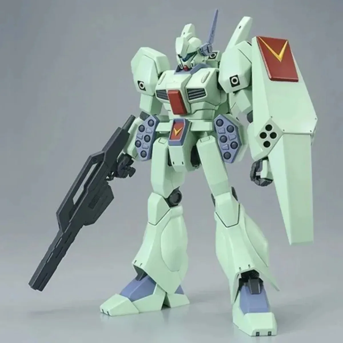 Original Bandai Genuine In Stock HG 1/144 RGM-89M Jegan B Type F91 Ver Gundam Anime Collection Action Figure Model Kits Gifts