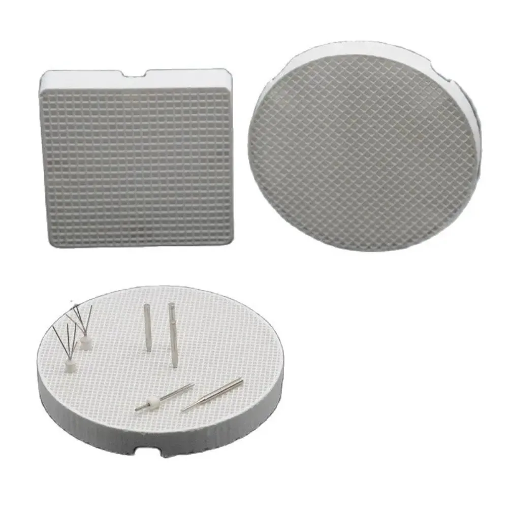 Dental Lab Item Square/Round Honeycomb Firing Trays Metal Pins/Zirconia Pins for Dentistry Clinic Tool Laboratory Supplies