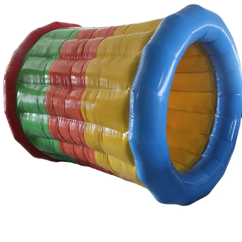 

Outdoor Backyard Lawn Amusement Park Equipment Inflatable Giant Color Roller Outdoor Game Toy