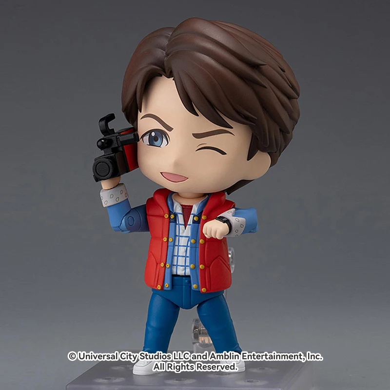 Genuine Movie Back To The Future Character  Marty Mcfly For Collectible Toy Figure Model