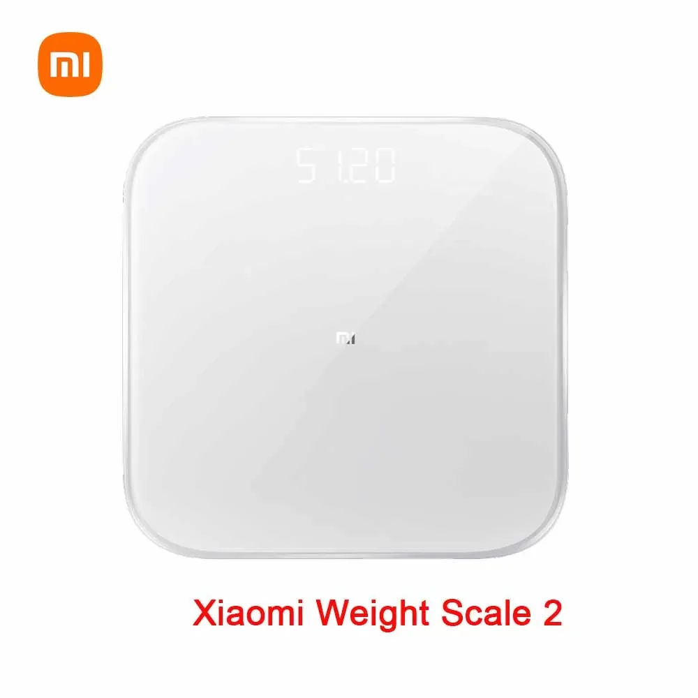 Original Xiaomi Smart Weight Scale 2.0 Health Weighting Scale Bluetooth 5.0 LED Digital Definition Share Accurate Measurement