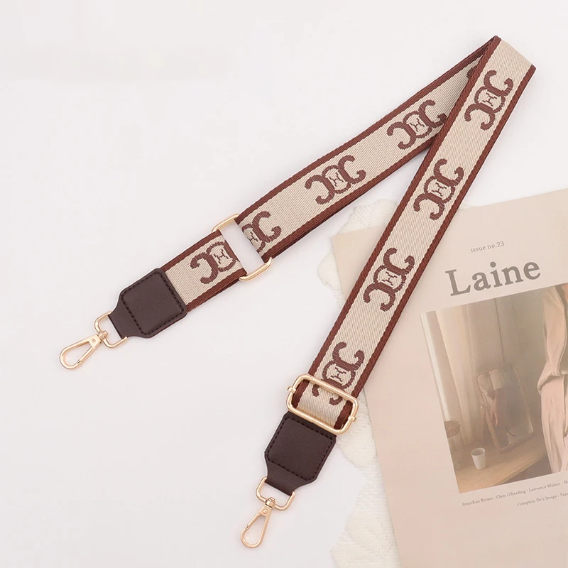 Adjustable Bag Strap Woman Purse Straps for Crossbody Messenger Shoulder Bag Accessories Adjustable Embroidered Belts Straps