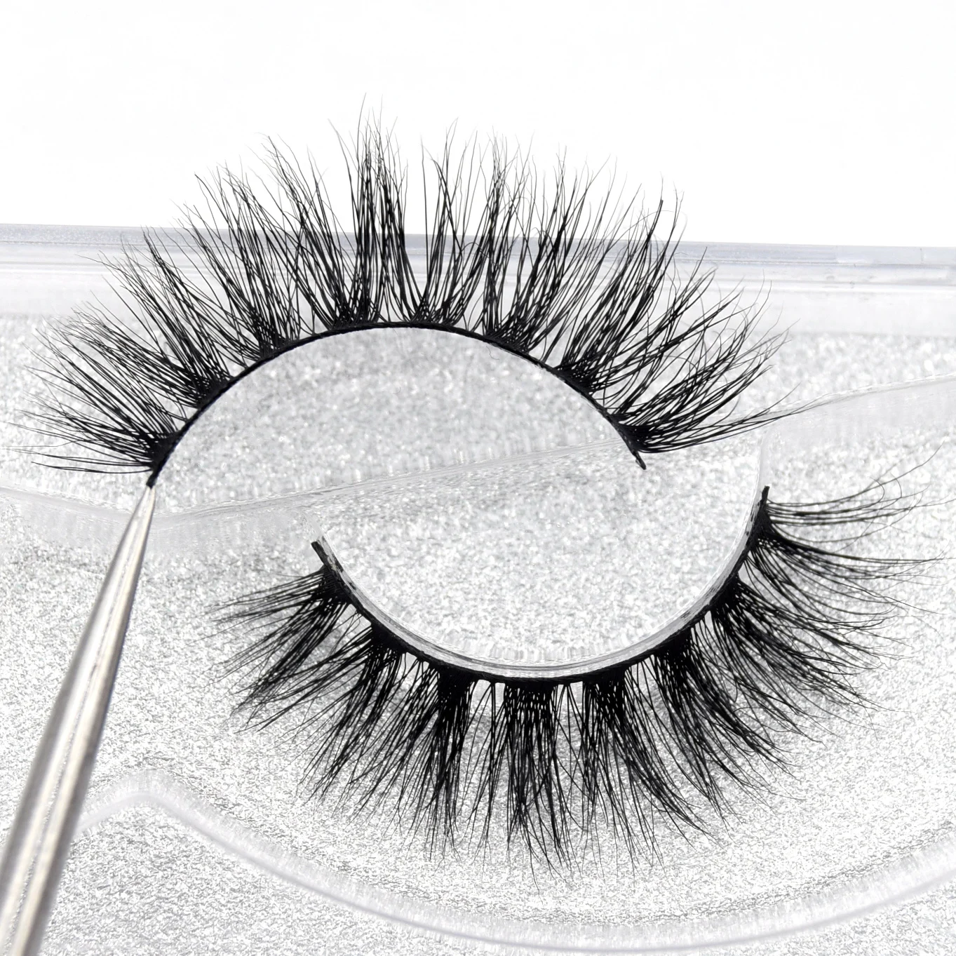 

Visofree Eyelashes 3D Mink Lashes Soft Natural Handmade Cruelty Free Mink Eyelashes Lightweight Full Strip Cilios Posticos D23