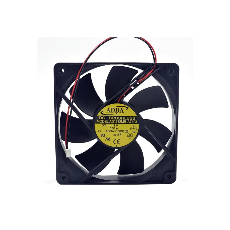 NEW ORIGINAL AD1212MB-A71GL 12v 0.33A 12025 120*120*25mm COOLING FAN RADIATOR