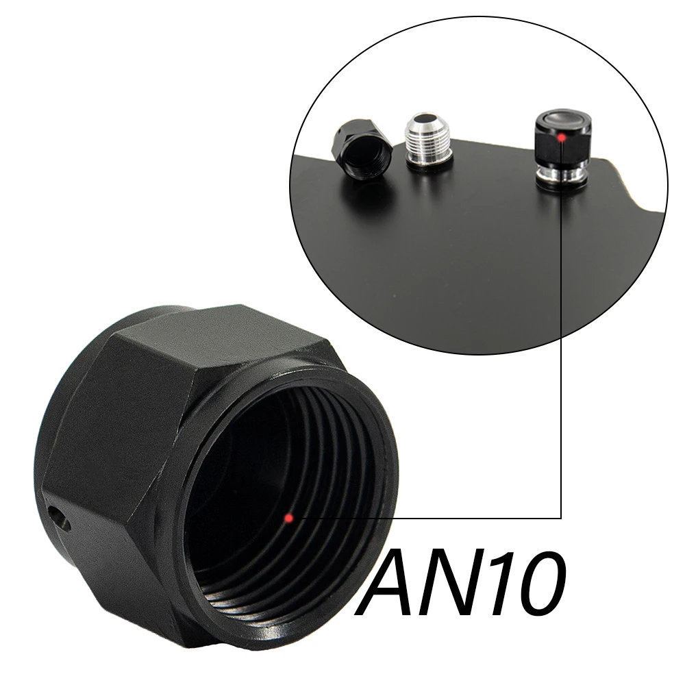 AN6 AN8 AN10 Oild Tank Plug Cap Adapter Female Flare End Tube Nut Hexagon Head Port Blanking Plugs Cap Lock Hose