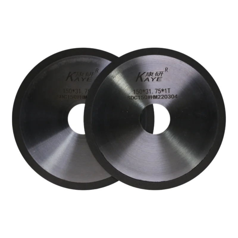 Ultra Thin Resin Bond Diamond Cutting Disc Precision Cut-off Wheel 150/180/200mm for Tungsten Carbide Ceramic Optical Glass