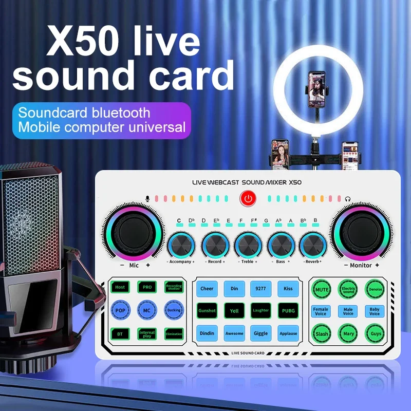 X50 Sound Card Rgb …