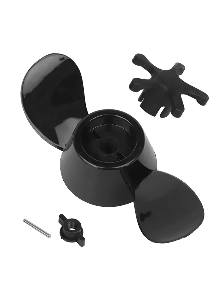

Boating Accessories Black Electric Trolling Motor Parts High Speed Propeller Design Propeller Carbon Steel Construction
