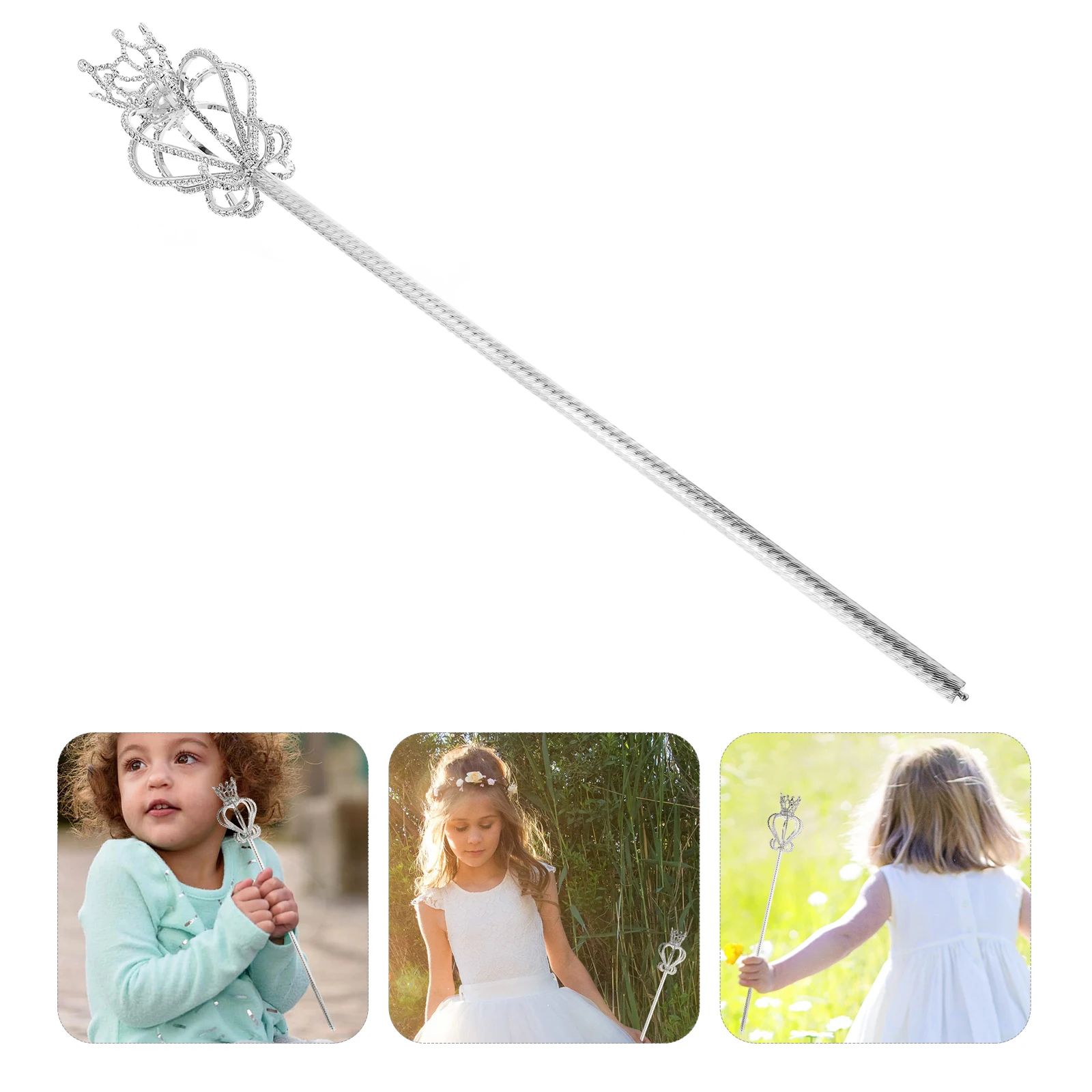 Fairy Stick Shimmer งานแต่งงานของเล่น Queen Prince ตกแต่ง Stage Props อุปกรณ์เสริมฮาโลวีนพรหมวันเกิด