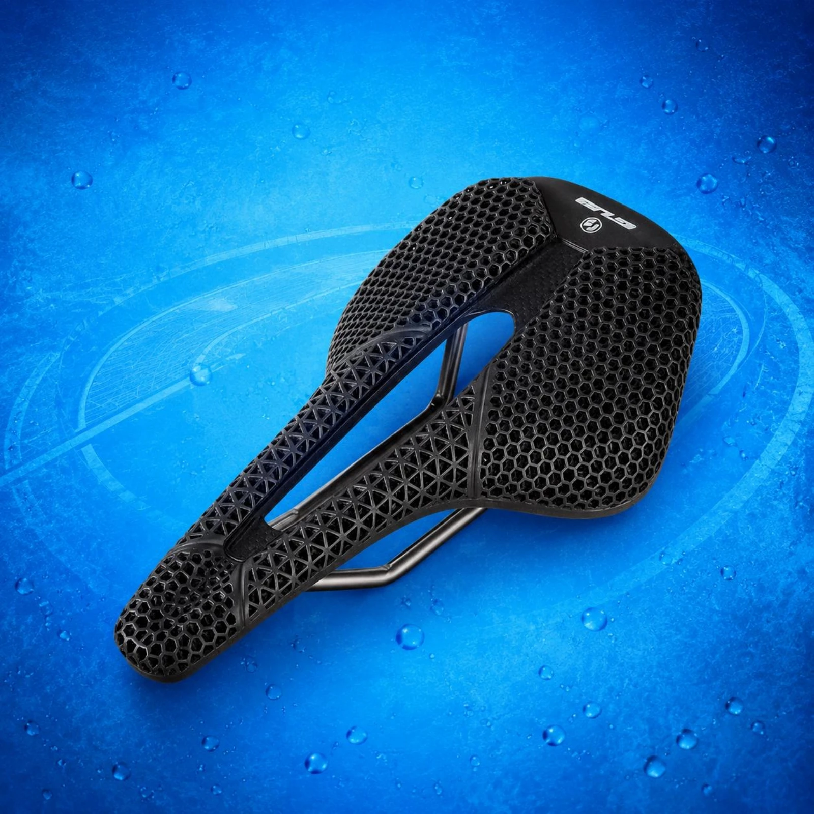 

3D-Printed Bike Saddle Cutout Lightweight Road Bike Saddle Cycling Gear Tapered Metal Rail Mount for Mountain Biking