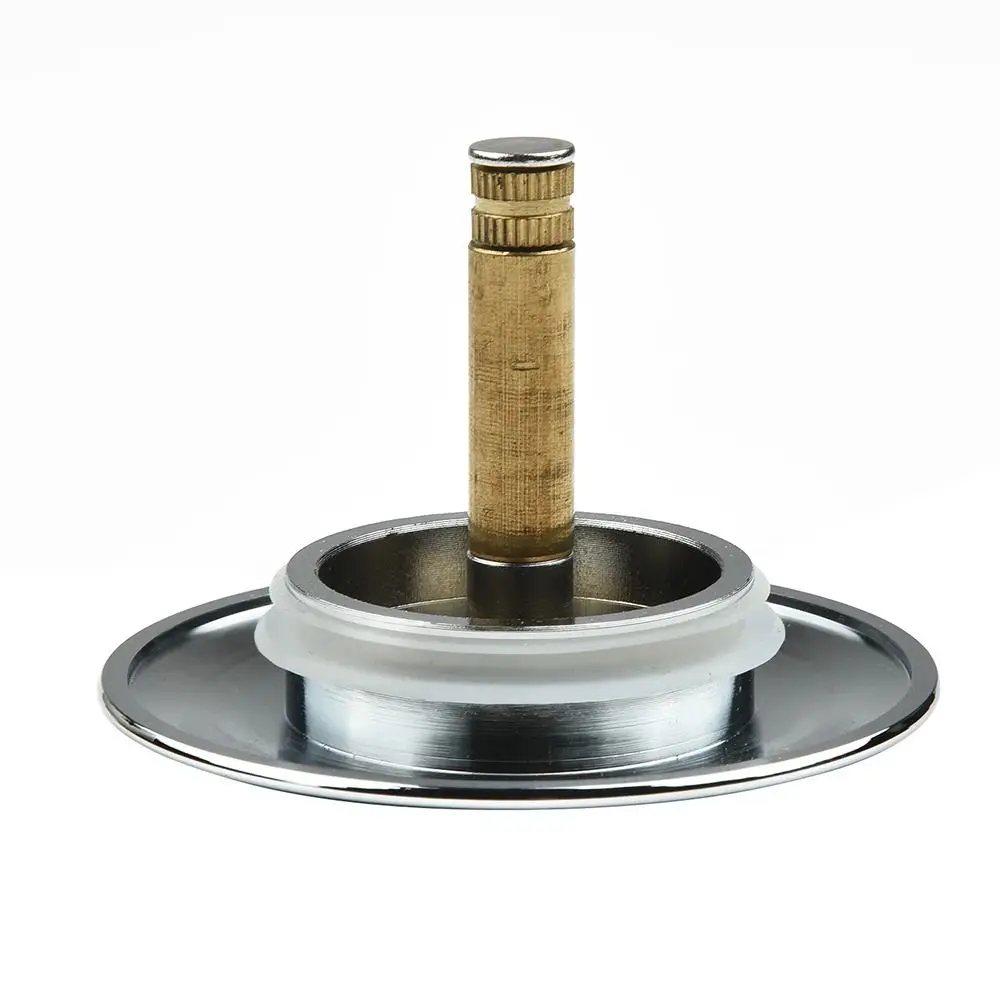 1Pcs New Pop Up Waste Stopper Bathtub Plug Only Flat Seal Adjustable Bath Stopper Brass 70mm Bathroom Tub Drain Filter