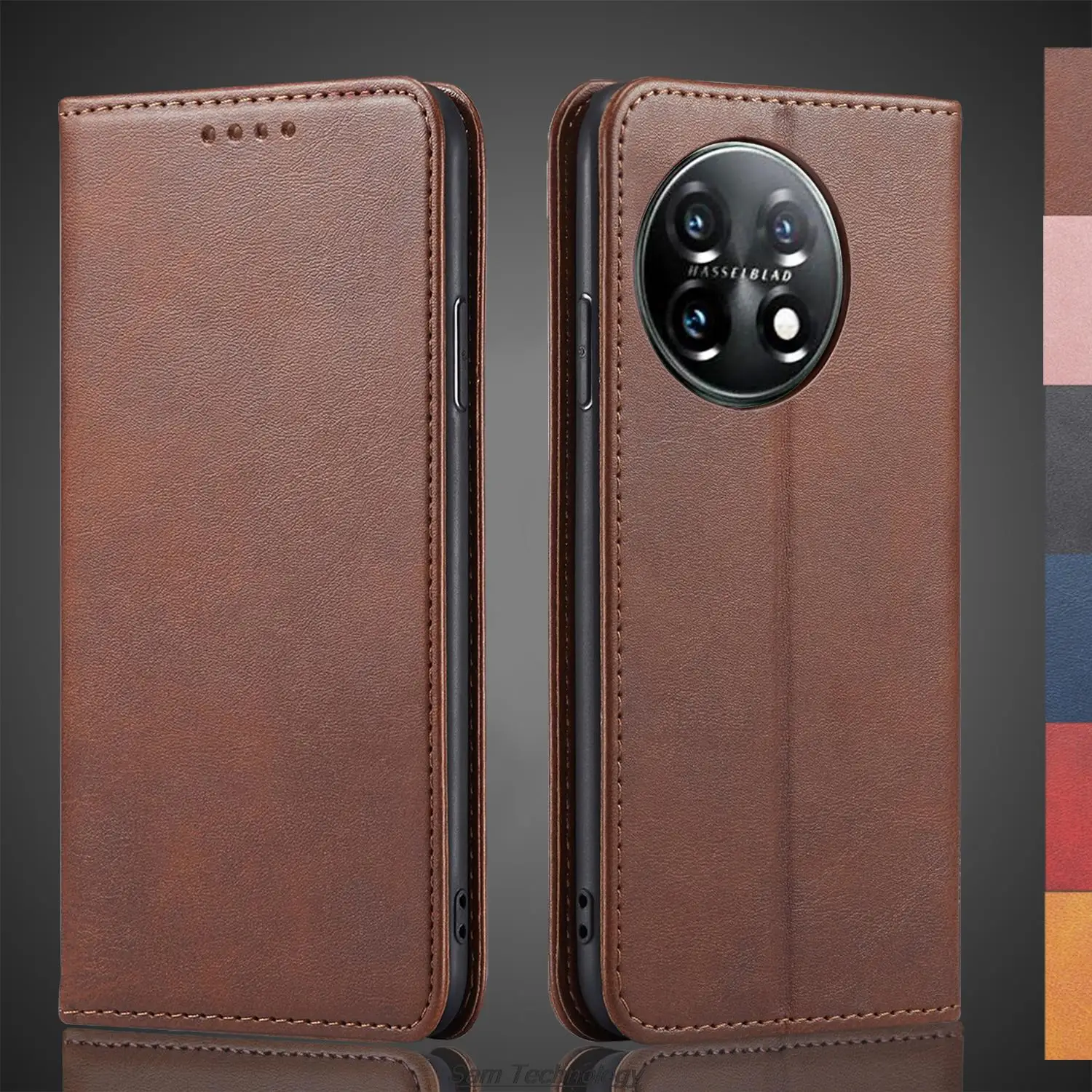 Magnetic attraction Leather Case for Oneplus 11 Oneplus11 PH