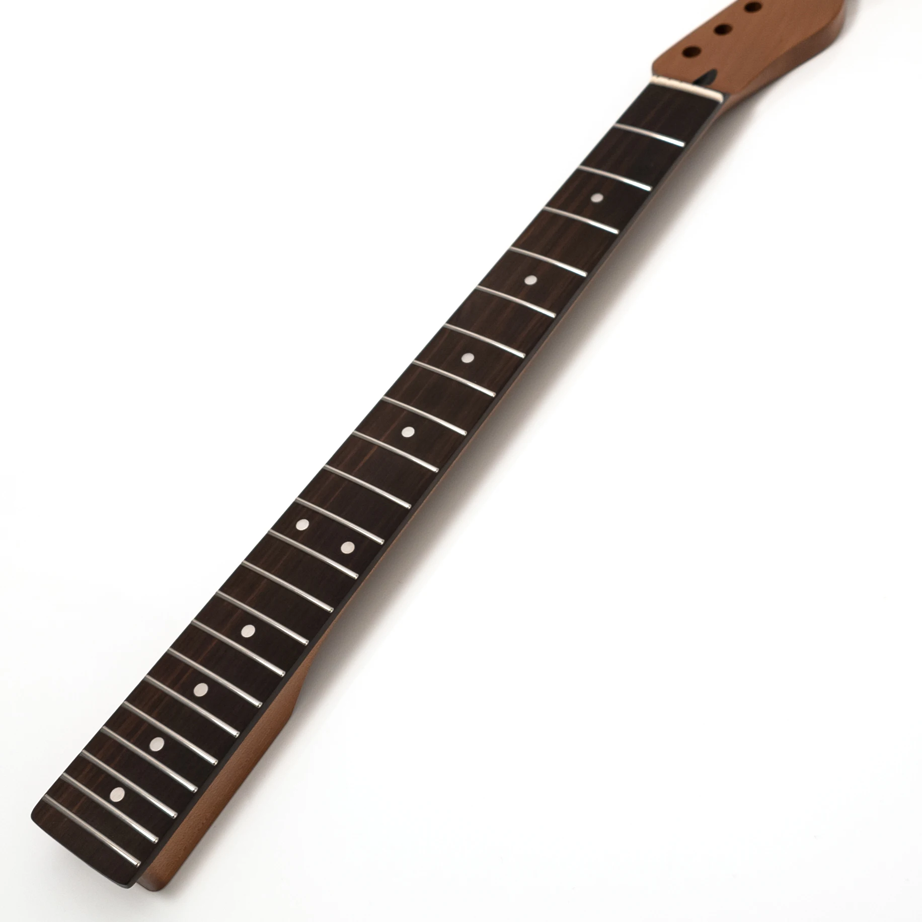 Electric Guitar Neck Roasted Maple Neck Rosewood Fingerboard Modern C Profile 22 Stainless Steel Frets 25.5 Inch Scale Length