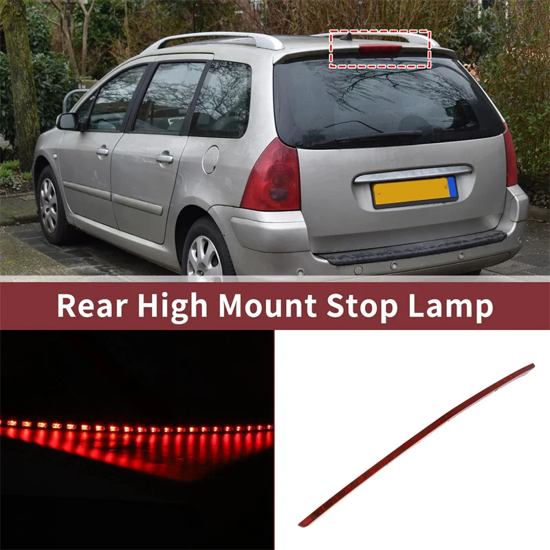 

For 2006-2013 Mercedes Benz CLC CL203 2-Door Version A2038203456 2038203356 Car Rear Brake Anti-collision Warning Stop LED Light