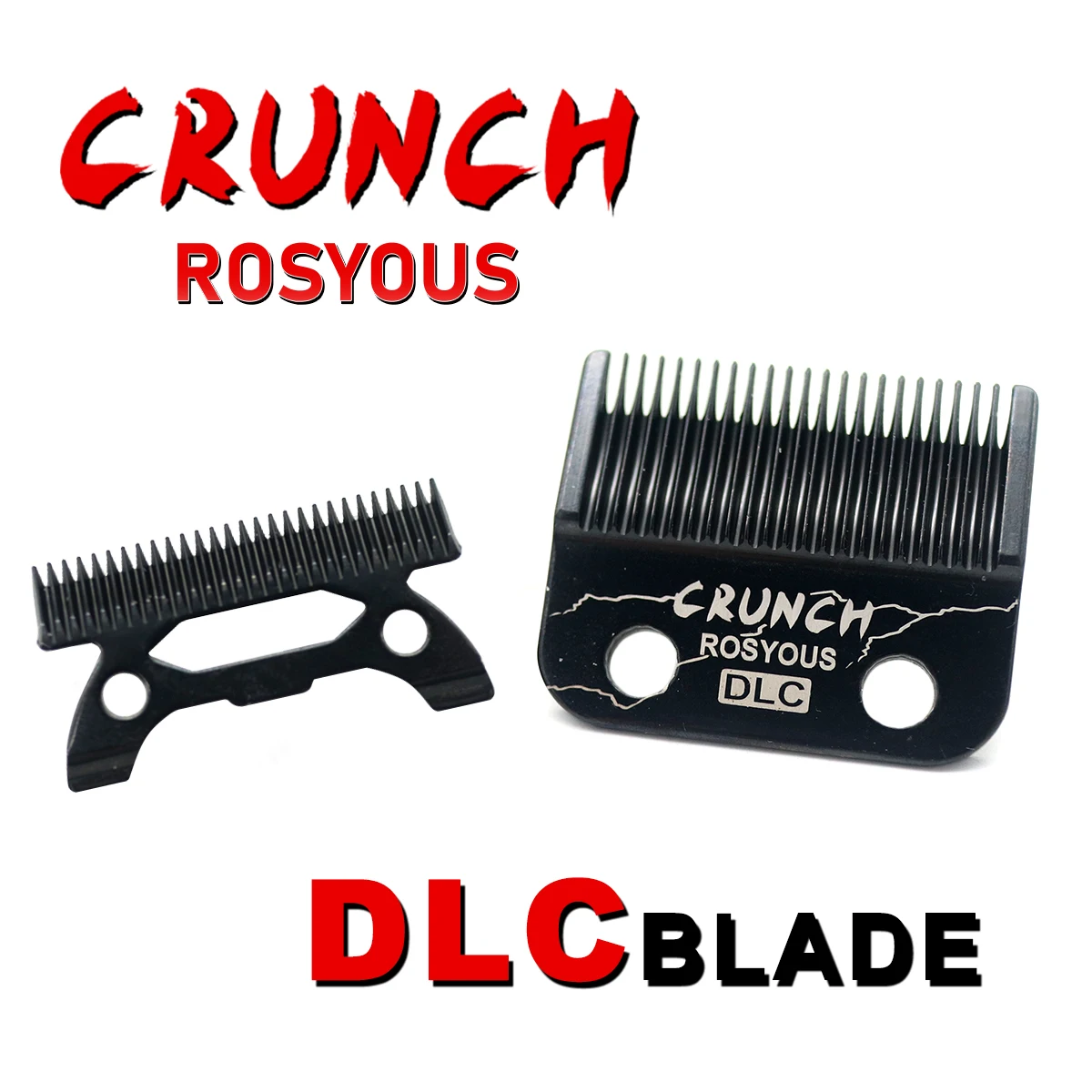 Professional DLC Clipper Blade Compatible with JUCAI JC06, Madeshow, Vgr, Kulilang, Wmark Multiple Brands  ROSYOUS CRUNCH Blade