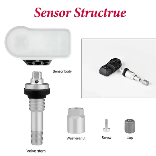 Imagen 2 del producto LAUNCH LTR03 Sensor RF 315 433MHz herramienta de reparación de neumáticos escáner Monitor de presión de neumáticos probador programación para CRT501/ CRT500E/TSGUN