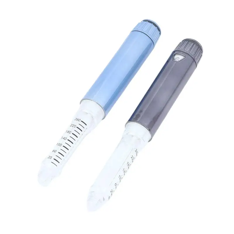 1Pc Metal Reusable V4 Injection Pen With Pen Case Adjustable 3ml Empty Cassette Bottle Insulin Injector Pen. - view 6