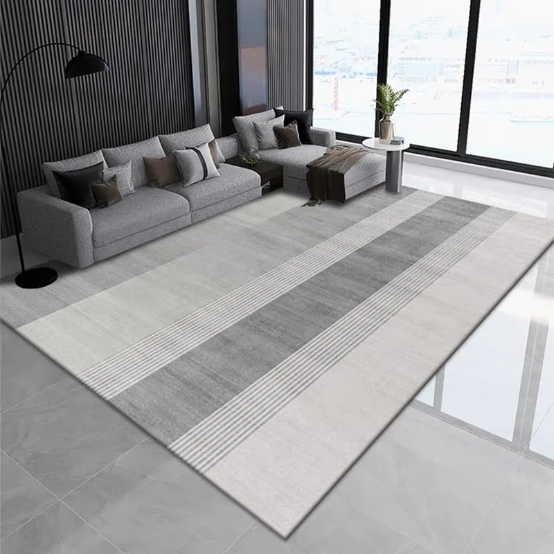 Crystal Velvet Nordic Home Living Room Carpet Wear-Resistant Anti-Slip Large Area Full Carpet Office Study Dirty Floor Mat