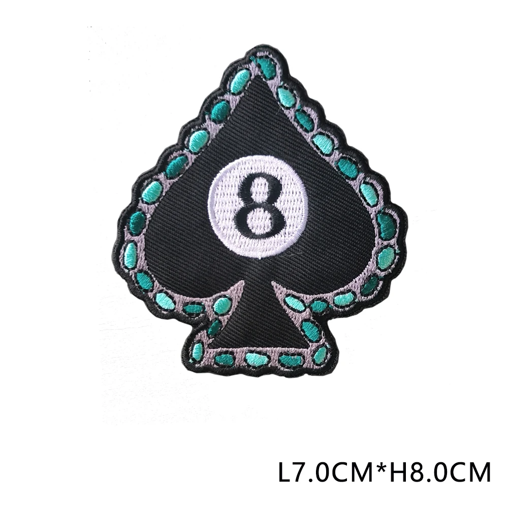 2-Emblem Clothing Accessories Badge Sticker Embroidered Embroidery Sticker Iron-on Patches