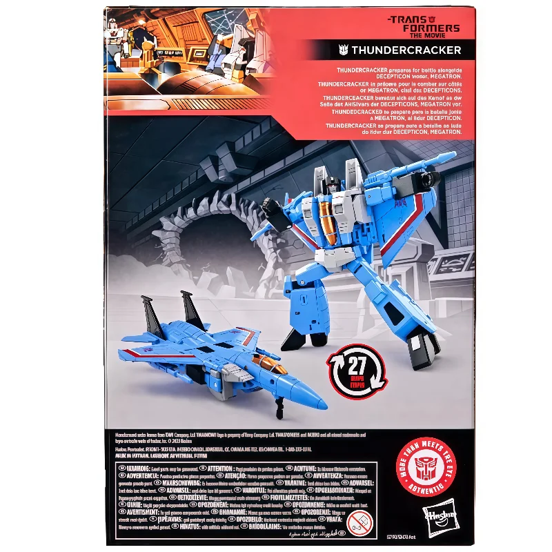 In Stock Hasbro Transformers Classic Toys Studio Series Thundercracker Transformer Robot Action Figure Model Collect Hobbies Toy