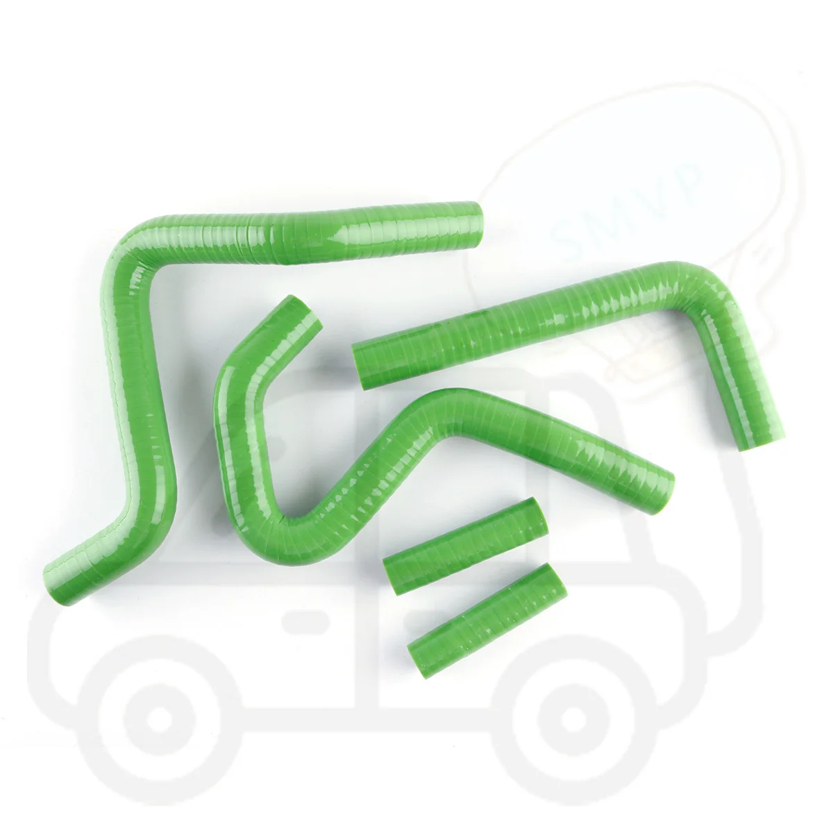 

For Kawasaki KX250 KX 250 2-Stroke 2003 2004 Silicone Radiator Coolant Hoses Kit Upper and Lower Replacement Parts 5PCS 3PLY