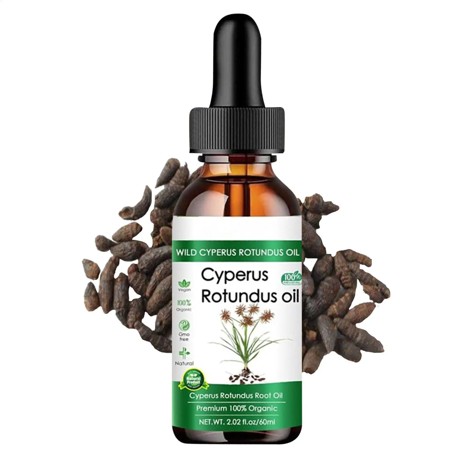 

60 мл масло Cyperus Rotundus для удаления волос, чистое масло Cyperus, удаление волос, уменьшение пахв, ног, рук, ингибитор волос на теле, масло