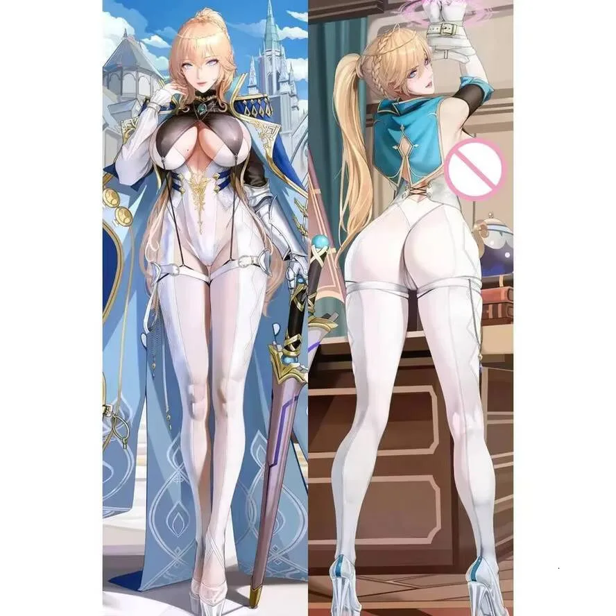 

Gunnhildr Jean Dakimakura Anime Genshin Impact Body Pillow Case Cover Double-Sided Print Life-Size